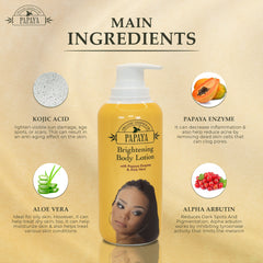 Organic Extract of Papaya Brightening Body Lotion | 400ml