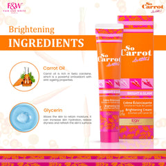 Fair & White So Carrot Brightening Cream 50ml / 1.7 fl. oz