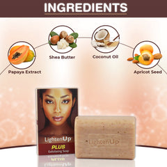 LightenUp PLUS Exfoliating Soap - 200g