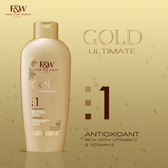 Fair and White Gold Argan Shower Gel 1000ml