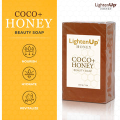 LightenUp Honey Soap 200g
