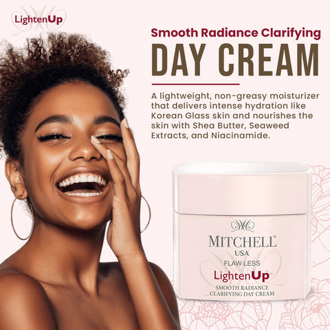 Lighten Up Flaw-Less Smooth Radiance Clarifying Day Cream 50g