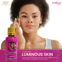 Fair & White Miss White Beauty Active Brightening Serum - Shining Skin - 30ml / 1.01 fl oz