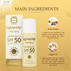 LightenUp Anti-Aging Sunscreen SPF 50