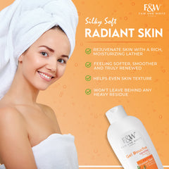 Fair & White Carrot Shower Gel With Pomegranate and Melon Extracts (Jumbo-1000ml)