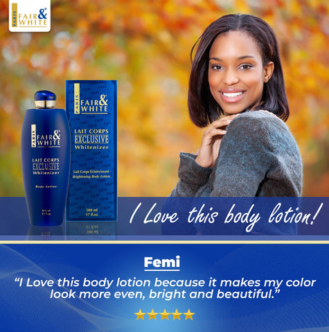 Fair & White Exclusive  Body Lotion