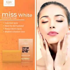 Miss White Carrot Exfoliating Soap Tonic Scrub 200g
