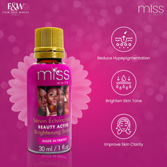 Fair & White Miss White Beauty Active Brightening Serum - Shining Skin - 30ml / 1.01 fl oz