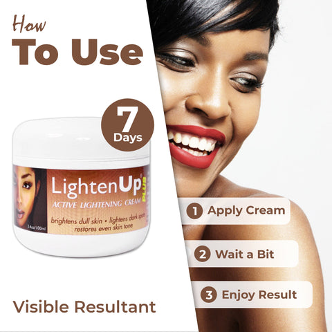LightenUp PLUS Active Lightening Cream - 100ml / 3.4 Oz