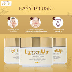 LightenUp Anti-Aging Lightening Cream - 100ml