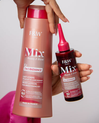 FW MIX Brightening KIT Body lotion and Serum 400ml