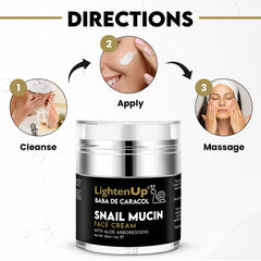 LightenUp Baba de Caracol Cream 30ml