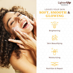 LightenUp Honey Soap 200g