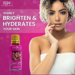 Fair & White Miss White Beauty Active Brightening Serum - Shining Skin - 30ml / 1.01 fl oz