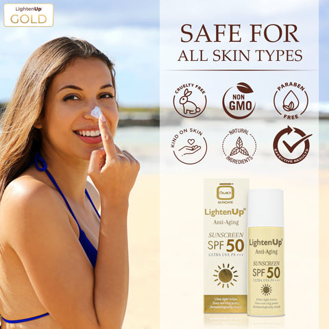 LightenUp Anti-Aging Sunscreen SPF 50