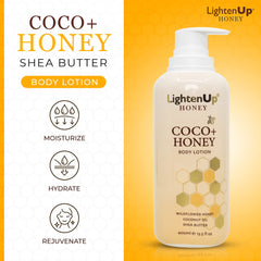 LightenUp Honey Coco Body Lotion 400ml