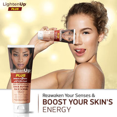 LightenUp Plus Face Scrub 4 oz