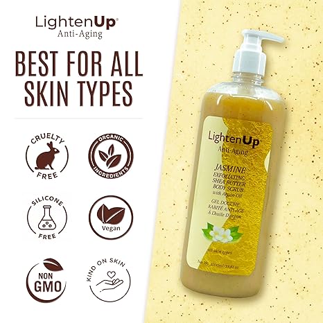 LightenUp Gold Jasmine Shower Gel 1000ml