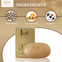 Fair & White Gold Argan Exfoliating Soap