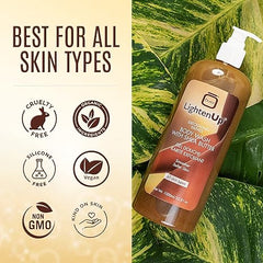 LightenUp Lightening Exfoliating Papaya  Body Wash with Shea Butter 1000ml