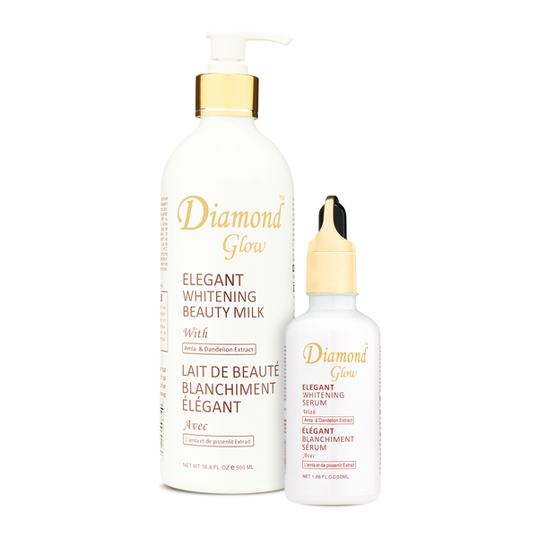 Diamond Glow  Beauty Milk & Serum Bundle