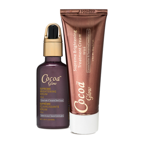 Cocoa Glow Cream & Serum Bundle