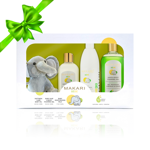 Baby Set With Oil & Foaming Gel & Milk 500ml