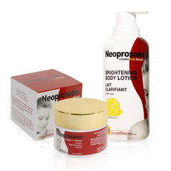 COMBO NEOPROSONE BRIGHTENING Cream & Body Lotion