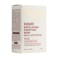 Diamond Glow Elegant Exfoliating Purifying Soap