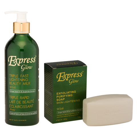 Express Glow Triple Fast Milk plus Soap
