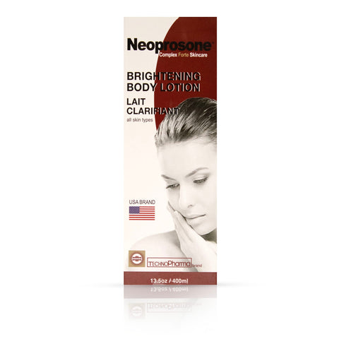 Neoprosone Lightening Body Lotion - Fades Dark Spots - 400ml / 13.5 fl oz