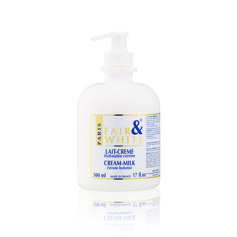 Fair & White Original Cream-Milk (with pump) 500ml