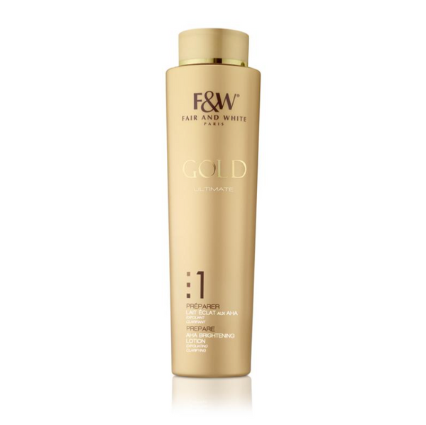 Fair & White Gold AHA Brightening Lotion Step 1