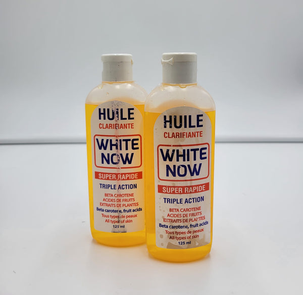 White Now Triple Action Oil 125ml