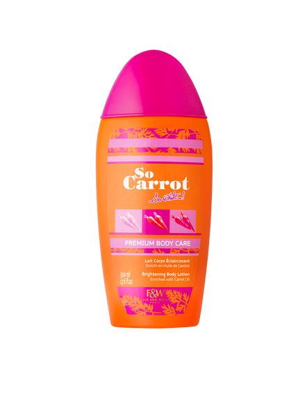 Fair & White So Carrot Brightening Body Lotion 500ml / 17.6 fl. oz