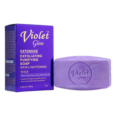 Violet Glow Extensive Exfoliating Purifying Soap