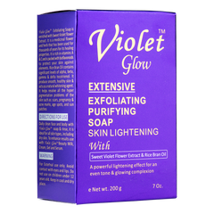 Violet Glow Extensive Exfoliating Purifying Soap