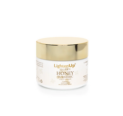 LightenUp Honey Turmeric Face Cream - Intense Hydration & Glow (100ml)