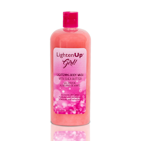 LightenUp Girl! Lightening Body Wash with Shea Butter - 1000ml / 33.81 Oz
